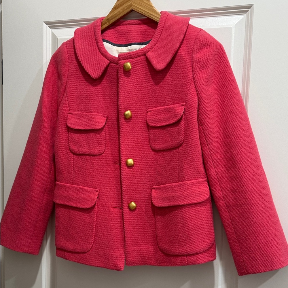 J crew Lady Coat  Pink Jacket 4